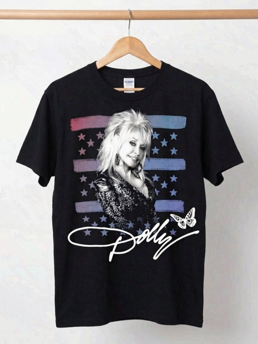 Dolly Parton 90s T-Shirt Unisex Short Sleeve Reprint